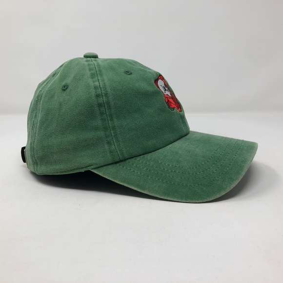 Skull And Roses Slouch Hat Dad Hat - Picture 3 of 5